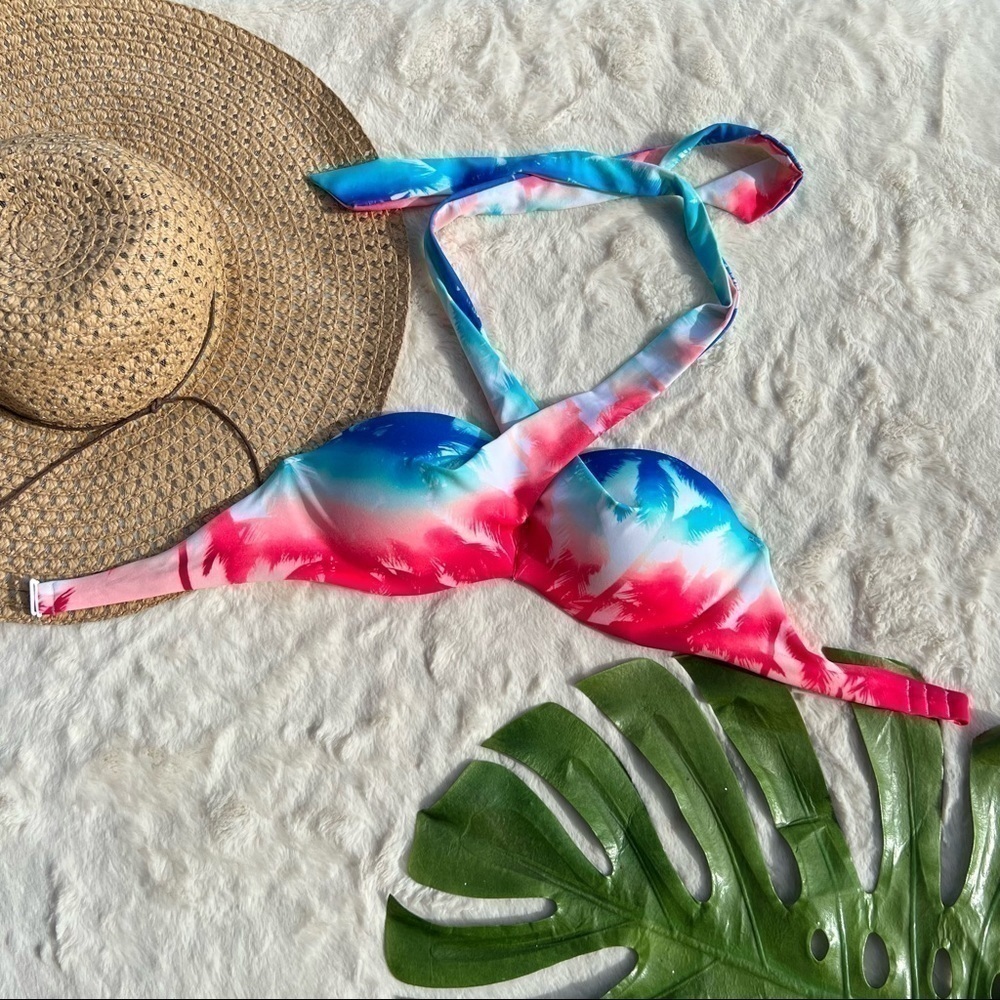 Pink by Victoria’s Secret Ombre Wrap Bikini Top